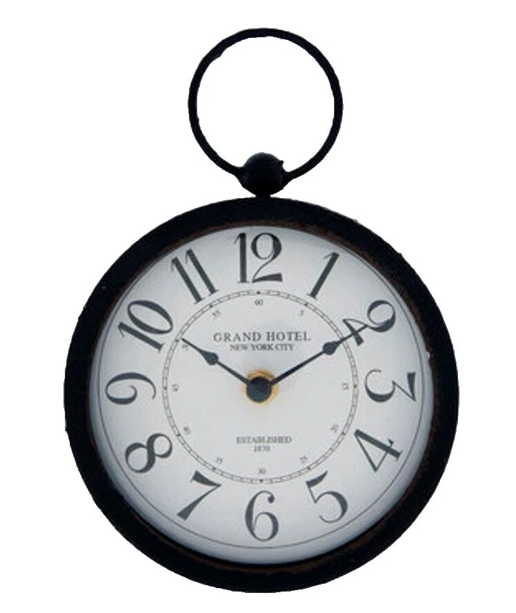 French Country Metal Wall Clocks