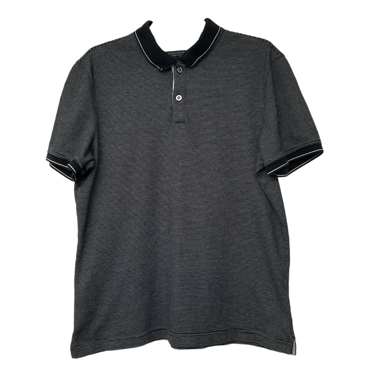 HOT Stripe Polo Banana Republic Slim Luxury Touch Polo Banana