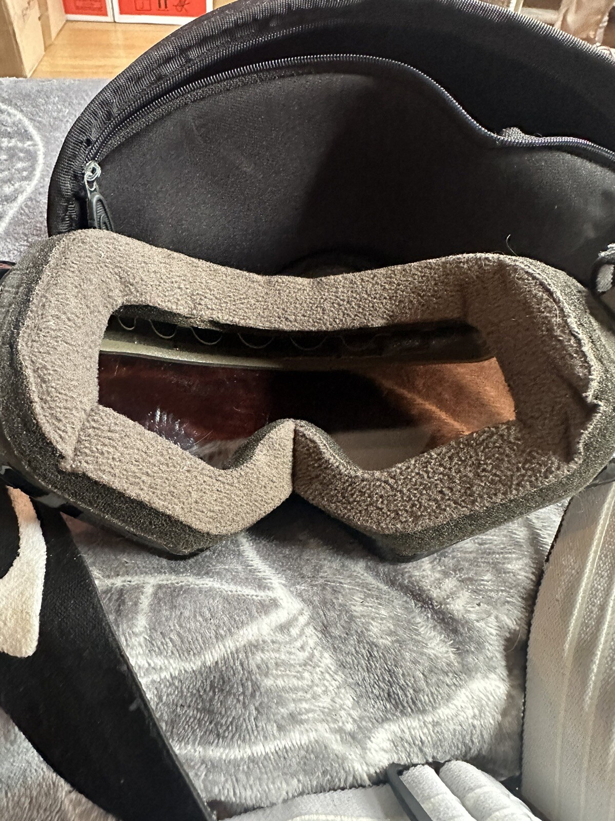 Oakley ski goggles With hard Case eBay