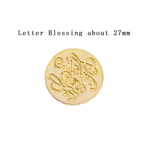 12 Colors Vintage Wax Seal Stamp Craft Sealing Head For Cards Envelopes Wedding - Zdjęcie 12 z 17