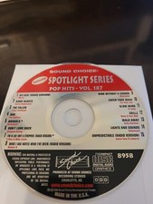 SC8958 POP HITS IN SLEEVE SOUND CHOICE KARAOKE CDG HARD TO FIND