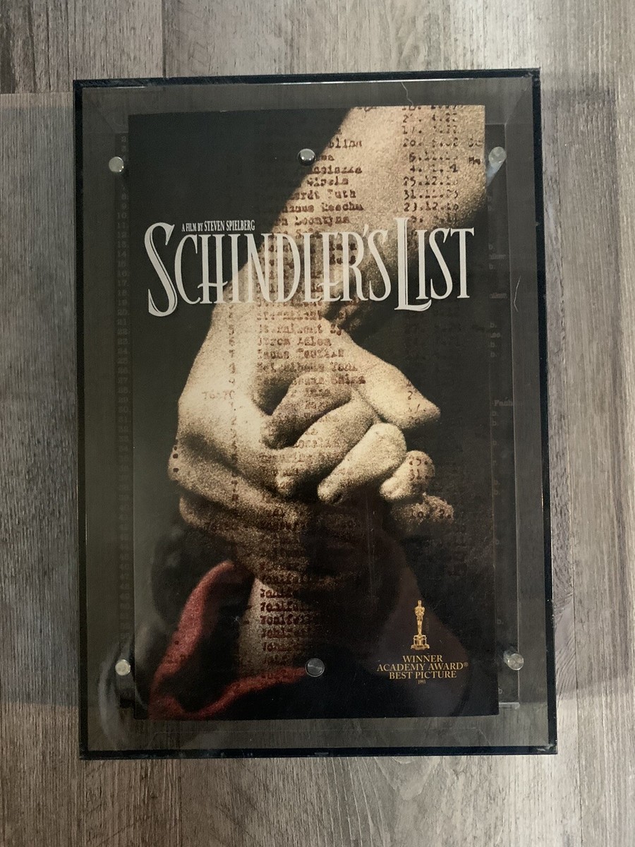シンドラーのリスト　SCHINDLER'S LIST 限定版 DVD Schindler's List DVD Collector's Gift Set - Special Plexiglass
