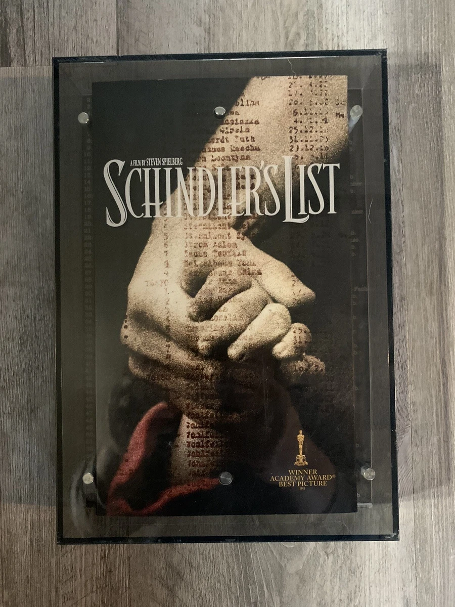 schindlers list movie poster