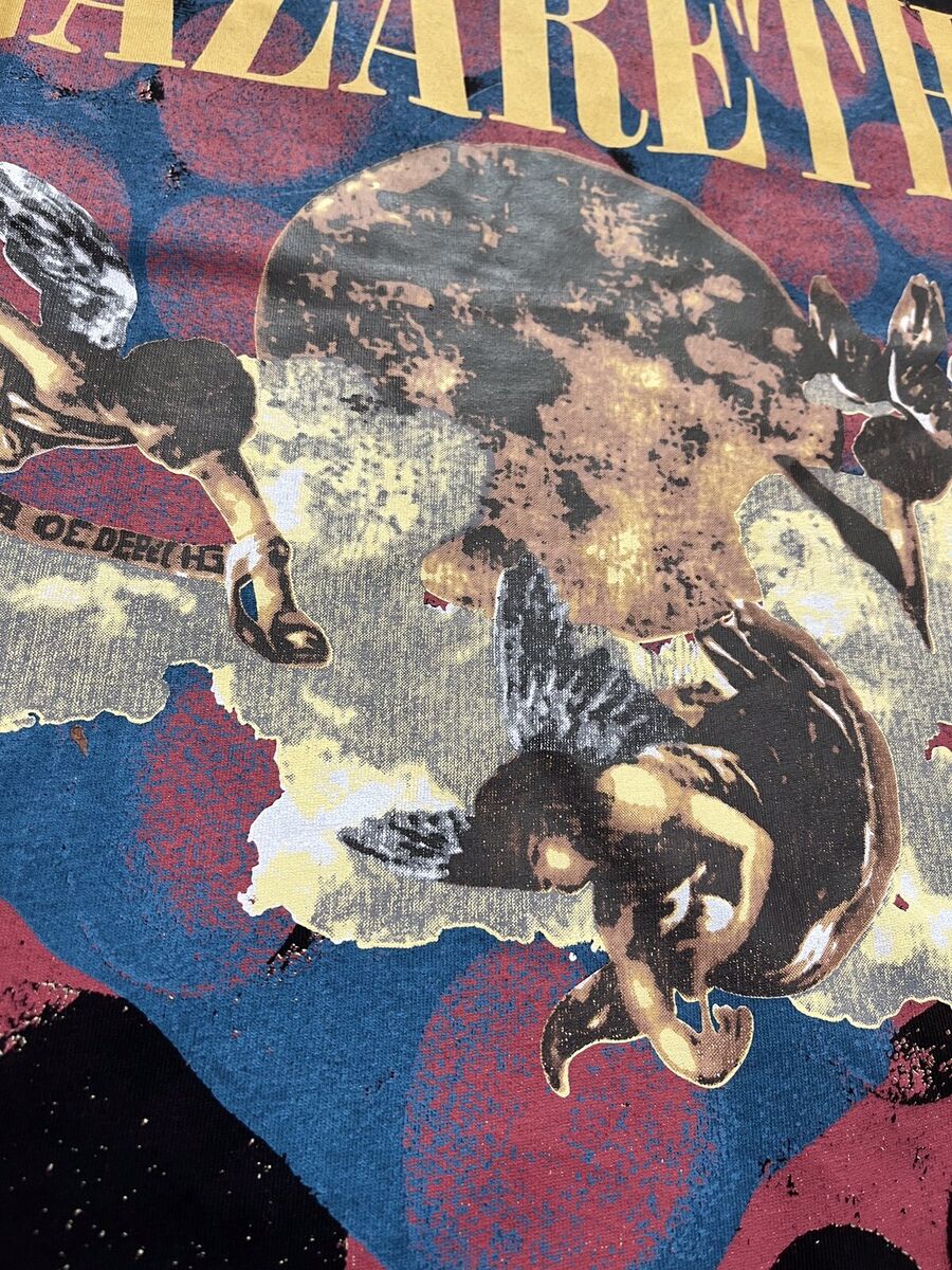 Saint Michael Vtg Shirt Nazareth Tee Sz M Nirvana Parody 21x29 | eBay