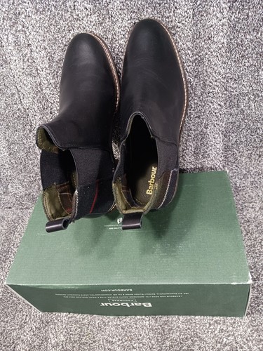NEW $230 Barbour Sloane Womens US 7 EU 38 Leather/Wool Chelsea Boot Bootie Shoes - Picture 10 of 15