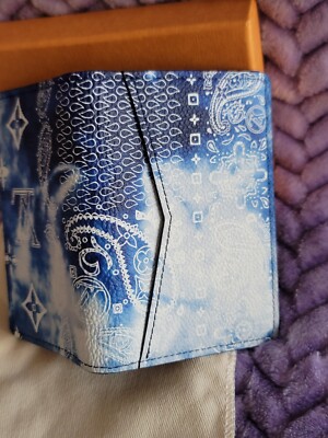 l*X様 ルイ・ヴィトン バンダナ柄 ケース Louis Vuitton POCKET ORGANIZER Giant Monogram Bandana Bleached