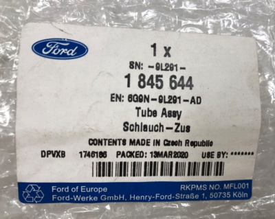 Genuine Ford S-max Galaxy MONDEO 1.6 EcoBoost SCTi Petrol Fuel  