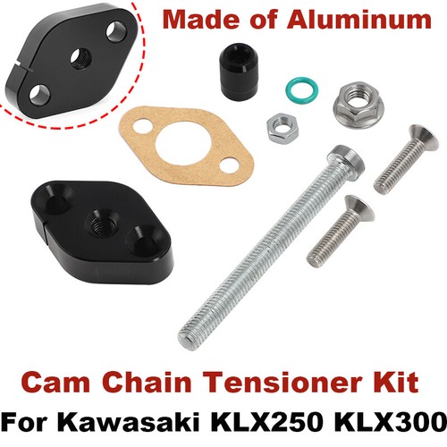 Aluminum Cam Chain Tensioner with Bolts Gasket Kit For Kawasaki KLX250 KLX300 - Picture 1 of 10