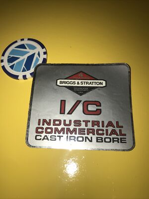 Briggs & Stratton I/C Decal