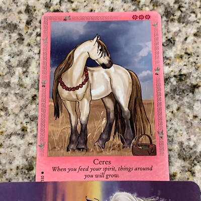 Bella Sara - Mythology - Ceres 8/110 Card UK English - US SELLER