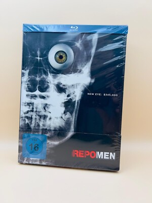 REPO MEN LIMITIERTES NUMMERIERTES MEDIABOOK COVER E BLU RAY + DVD *NEU*