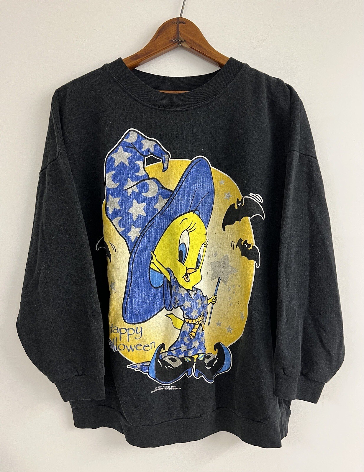 Vintage 1995 Happy Halloween Tweety Witch Costume Lig… Gem