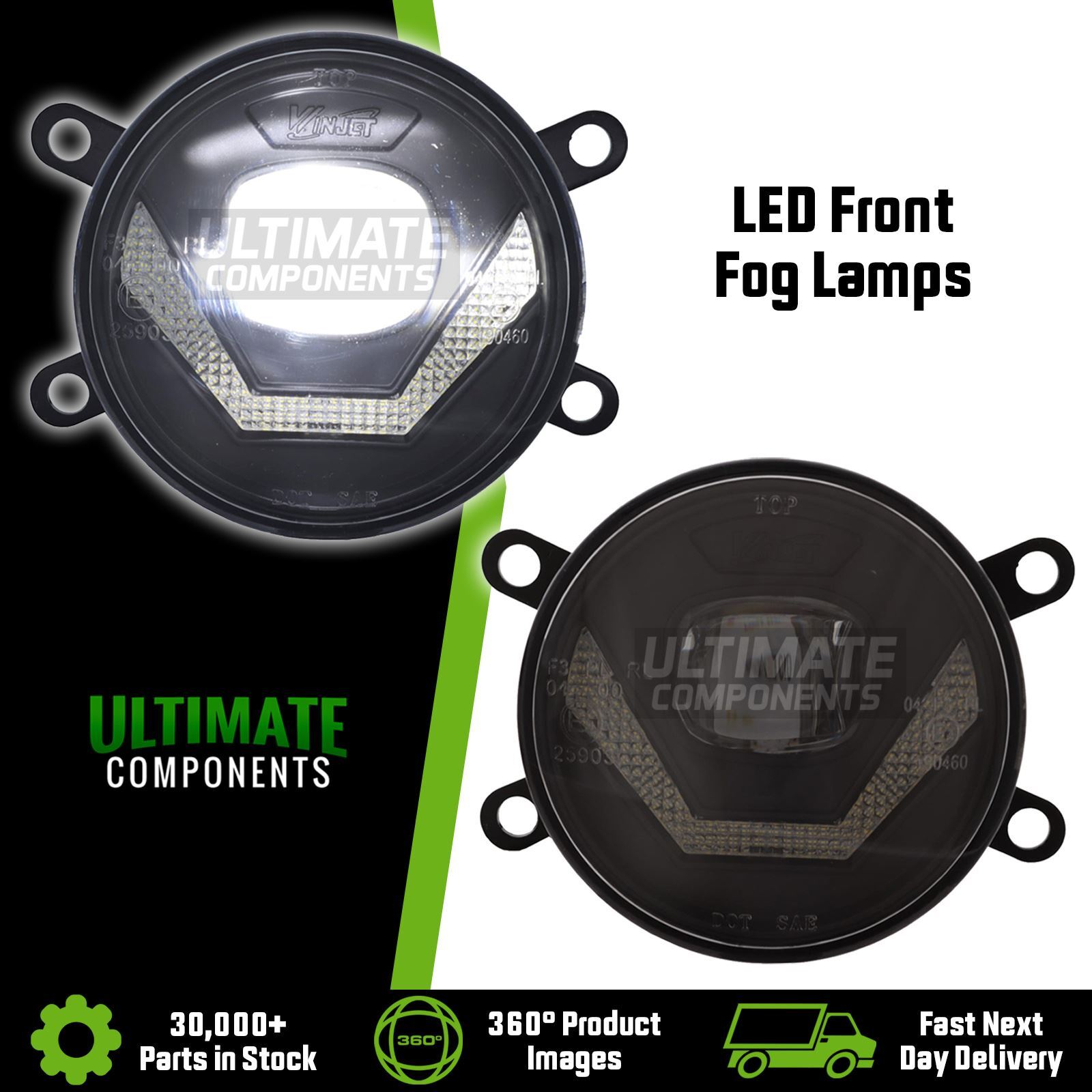 Vauxhall Astra Mk5 H VXR Hatchback 2005-2011 LED Upgrade DRL & Fog Lights Lamps