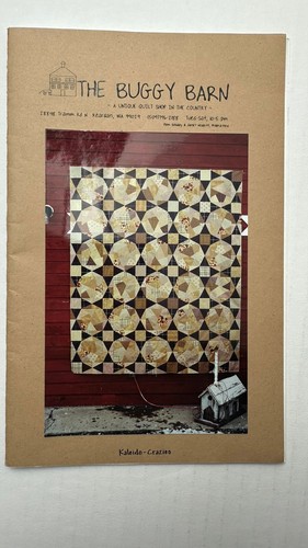 The Buggy Barn  Kaleido-Crazies Pieced Quilt Pattern 64"x76" - Bild 1 von 2