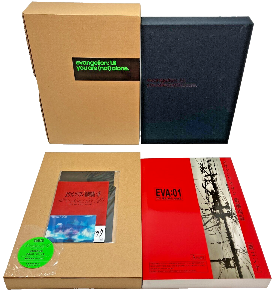Evangelion 1.0 You Are (Not) Alone All Records Complete ART Works