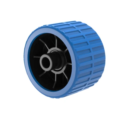 DOMAR 1x Sliprolle Seitenrolle Sliphilfe für Bootstrailer Bootsanhänger Ø 15 mm 120mm