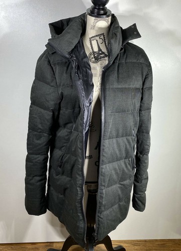 HERNO Herno Hooded Down Jacket Men's Black Pre-owned Size 54 - Picture 2 of 6