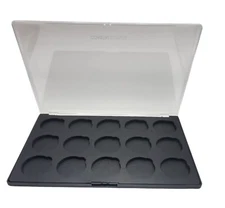 Empty Coastal Scents Hot Pots Eyeshadow Palette Case 15 Slots NOS