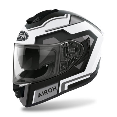CASCO INTEGRALE AIROH ST.501 SQUARE NERO OPACO