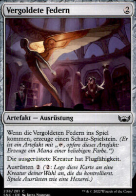 MTG Vergoldete Federn #238 SNC Dt. Common (B3333)
