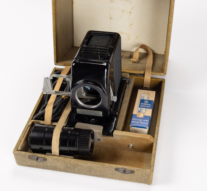 Vintage Kodak Kodaslide Model 2A Slide Projector Original Case Working 1939