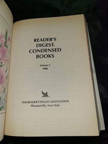 Reader's Digest Kondensierte Bücher Vol. 5 1986 Vintage blau Erstausgabe - Bild 3 von 6