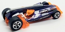 2001 HOT WHEELS VULTURE ROADSTER PURPLE  ORANGE 1:64 DIECAST 2 7/8" RACE CAR