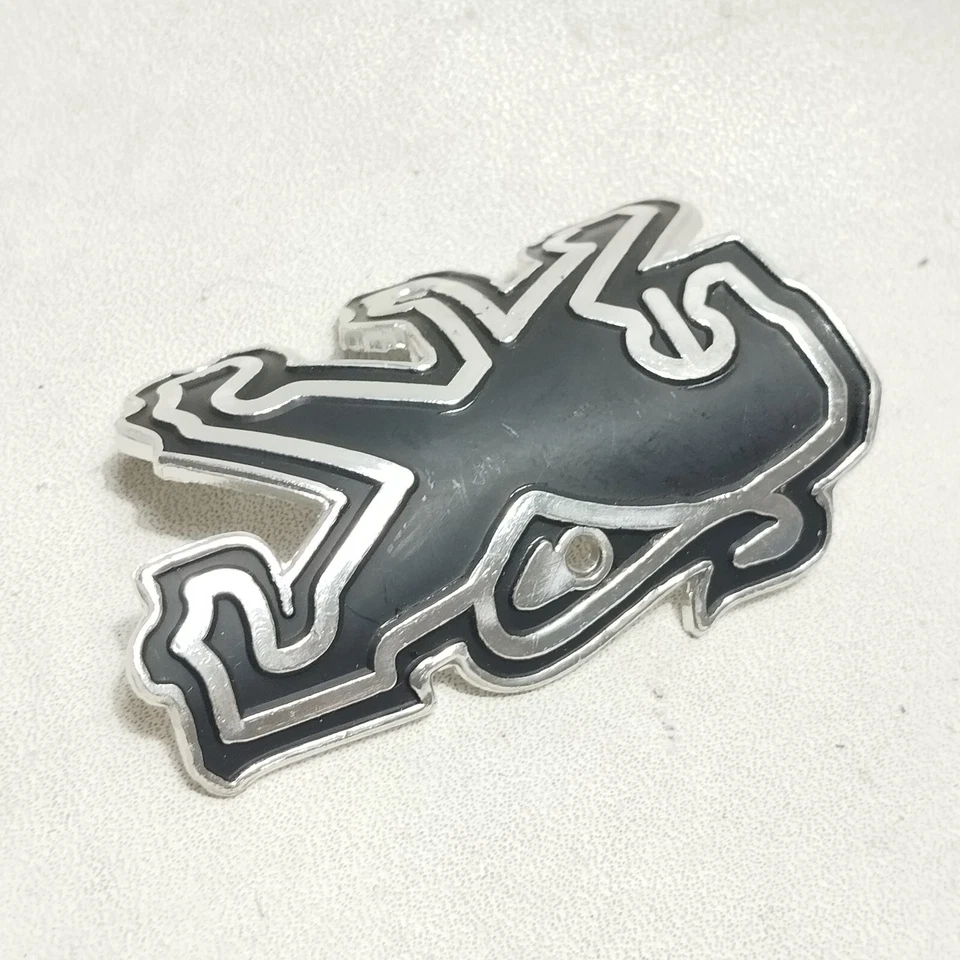 Insignias de tubo de cabeza con emblema PEUGEOT negras para bicicleta  Foto 4 de 4