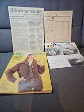 Beyer Handarbeit und Wäsche / Strickmoden Heft 10 / 1960 mit Schnittbogen