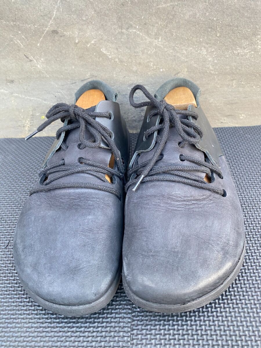 Birkenstock Montana Lace 39 (Womens US 8-8.5 ) Black Leather Birkenstock Montana Lace 39 (Womens US 8-8.5 ) Black Leather