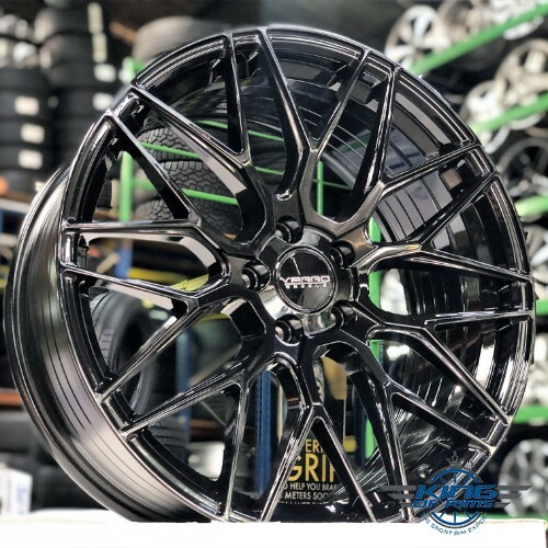 20'' Varro VD06X Gloss Black Wheels Tires S580 CLS550 Audi R8 A8 V10 Spin Flow