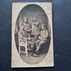 Old Soldiers 1914-1918 WW1 WW1 Old Postcard Photo Card