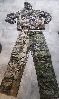 Mossy Oak, Jacket  Size M, Scent Factor, PANTS 32- 34, Good Condition, Comoflage