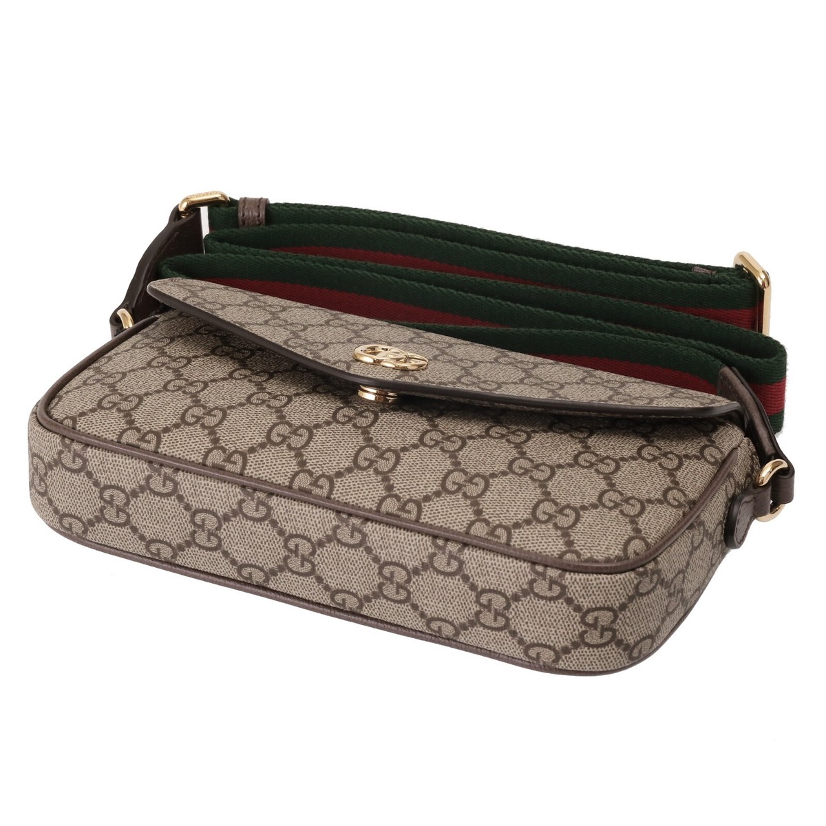 GUCCI Shoulder Bag Women Supper Mini Ophidia Canvas 764961
