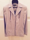 Vintage Bisou-Bisou Woman Blazer Michelle Bohbot Lilac Light Purple Summer Sz 6 — photo 1