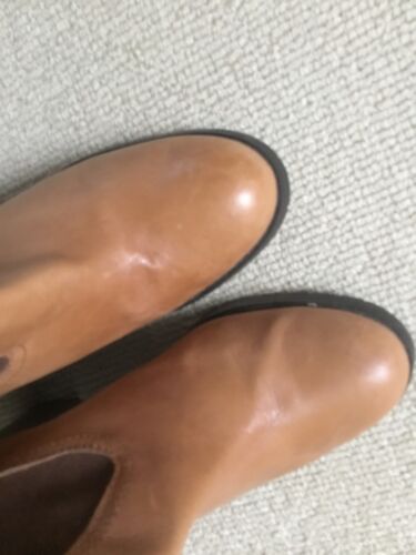 Original Vintage Ralph Lauren Devyn Chelsea cowboy ankle boots slim fit 5.5B - Picture 4 of 7