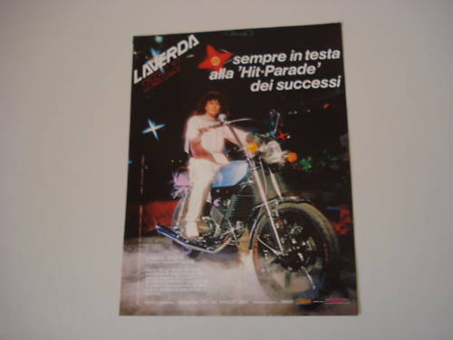 advertising Pubblicità 1981 MOTO LAVERDA 125 LZ - Afbeelding 1 van 1