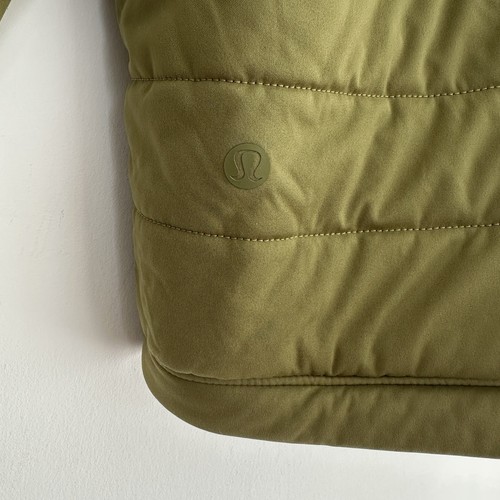 Lululemon Dynamic Movement Hoodie Women 12 Quilted Hooded Water Repellant Jacket - Picture 9 of 15