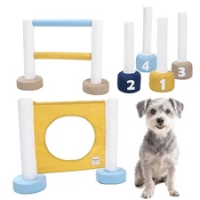 Pet Agility Training Equipment Set Interactive Running Fence 3-in-1 Dog Toys