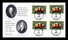 DR JIM STAMPS US COVER LEWIS & CLARK EXPEDITION BICENTENNIAL FDC MULTI CANCELS