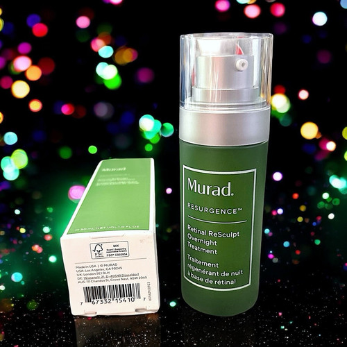 Tratamiento nocturno Murad RESURGENCE Retinal ReSculpt tamaño completo 1 oz nuevo en caja - Imagen 23 de 24