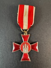 WW1 German Hanseatic Cross Hamburg Medal (For War Service 1914)