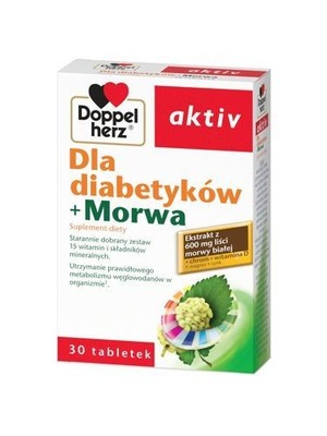 Doppelherz aktiv For diabetics + Mulberry 30 tablets