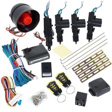 Car Remote Central Locking Kit Keyless Car Door Anti-Theft Alarm System Kit