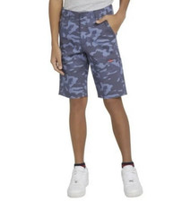 Levi's Youth Boys' Cargo Shorts Blue Camo Size 8 NEW NWT
