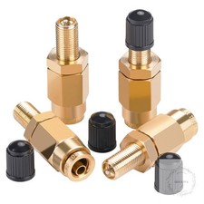 4pcs 14 Brass Dot Inflation Schrader Valve Dot Push Lock Fitting 14 Brass 4pcs 14 Brass Dot Inflation Schrader Valve Dot Push Lock Fitting 14 Brass