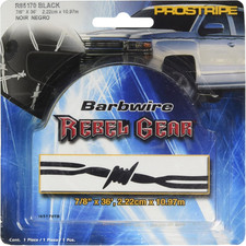 Vinyl Pinstripe Tape Rebel Gear Stripe Black Car Body Trim Decal Exterior