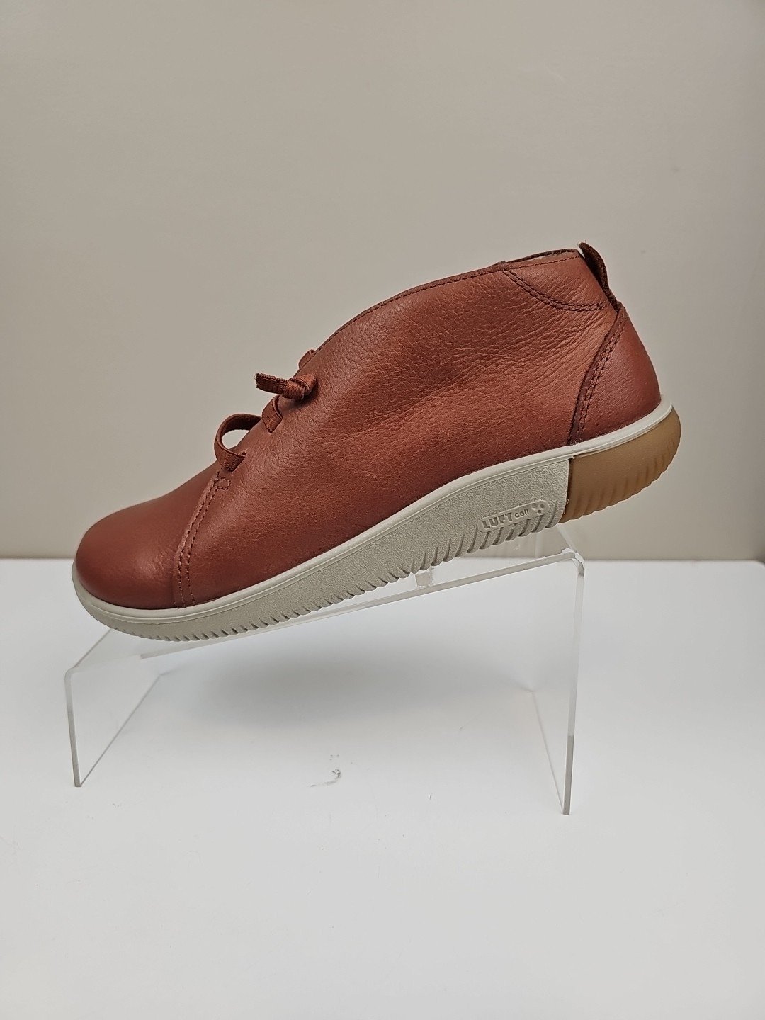 Stivali KEEN Knx Chukka tartaruga shell plaza tortora stivali in pelle marrone da uomo taglia 9 5