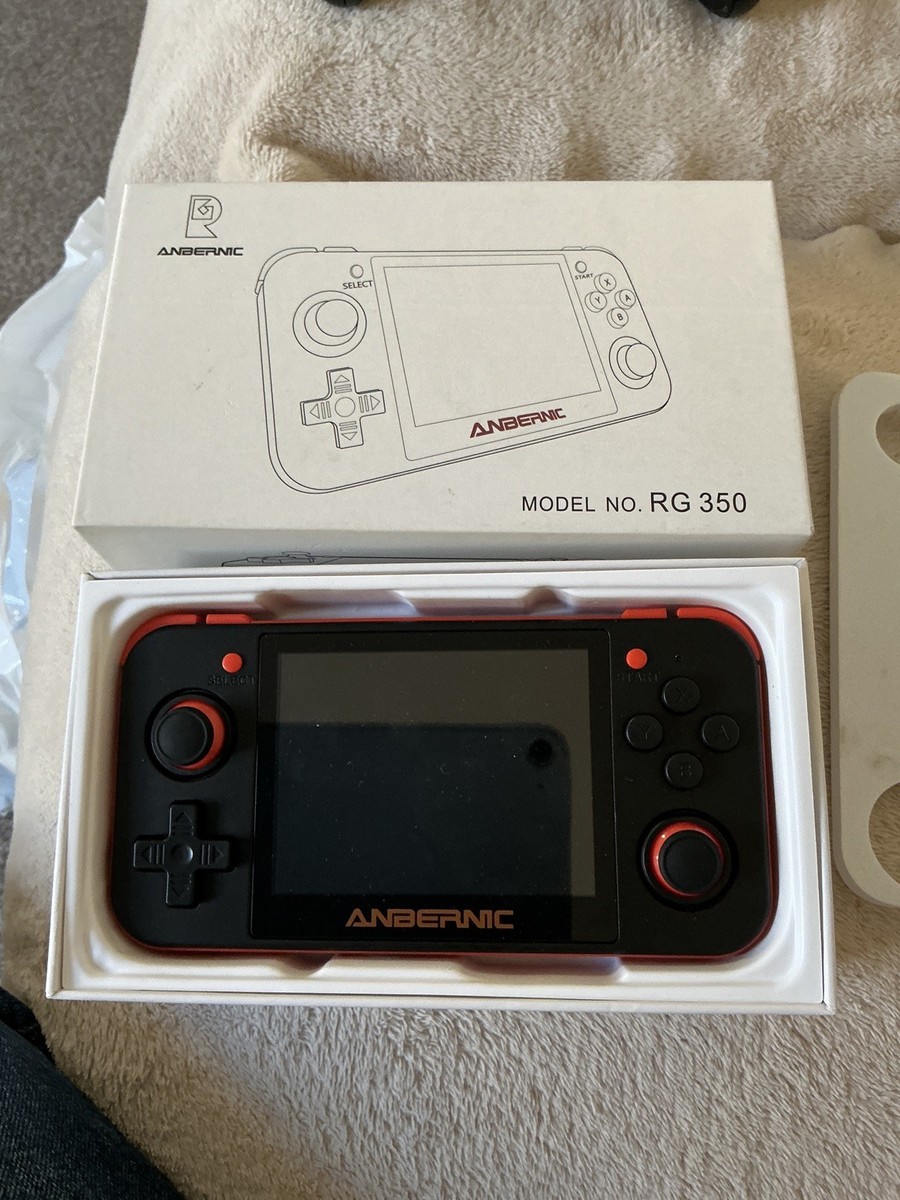Anbernic RG-350 Handheld Console Game Emulator 32GB Complete Boxed