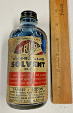 Nos New Old Stock Vintage Trico Windshield Washer Solvent Glass Bottle Wa-30 Nos New Old Stock Vintage Trico Windshield Washer Solvent Glass Bottle Wa-30